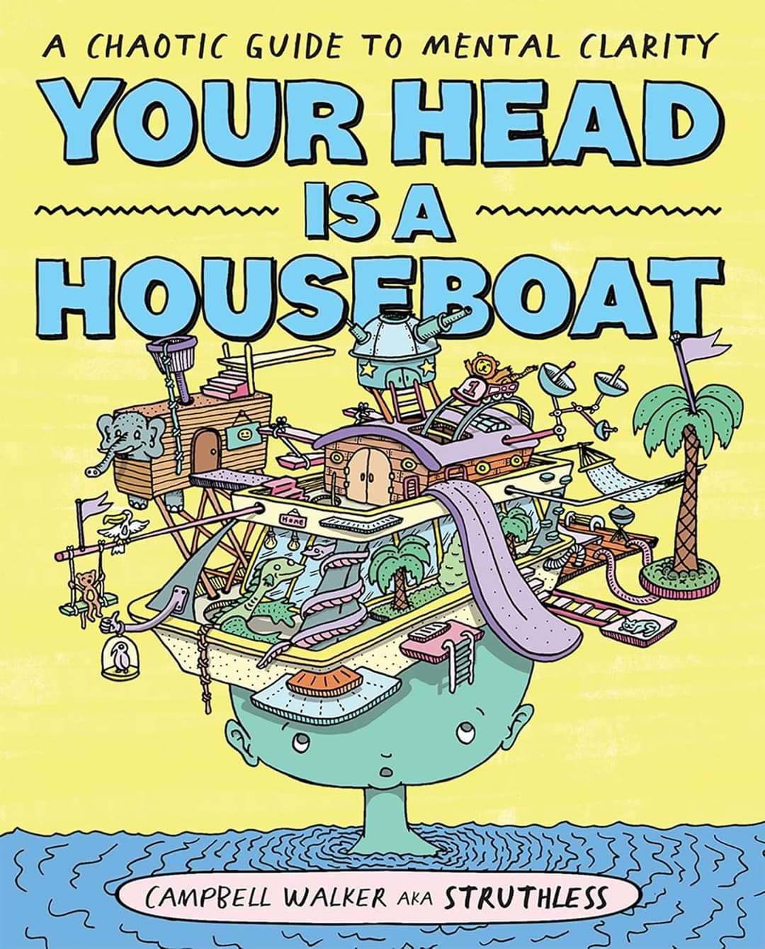 Cover of Your Head is a Houseboat by Campbell Walker