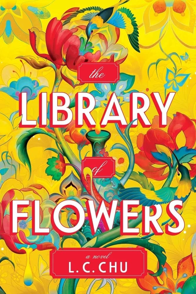 Cover of The Library of Flowers by L.C. Chu